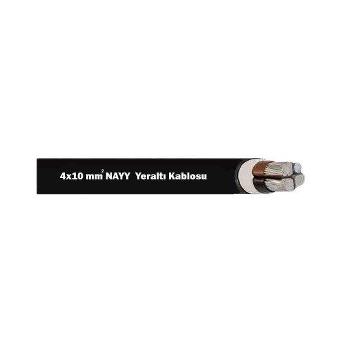 4X10mm NAYY Alvinal(Alüminyum) Yeraltı Kablosu