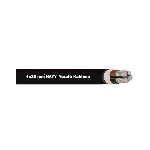 4X25mm NAYY Alvinal(Aliminyum) Yeraltı Kablosu