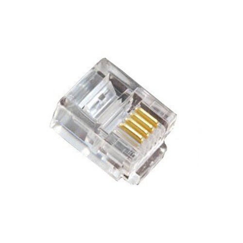 6P/4C Cat 3 Jak RJ11 Plug EL-2085