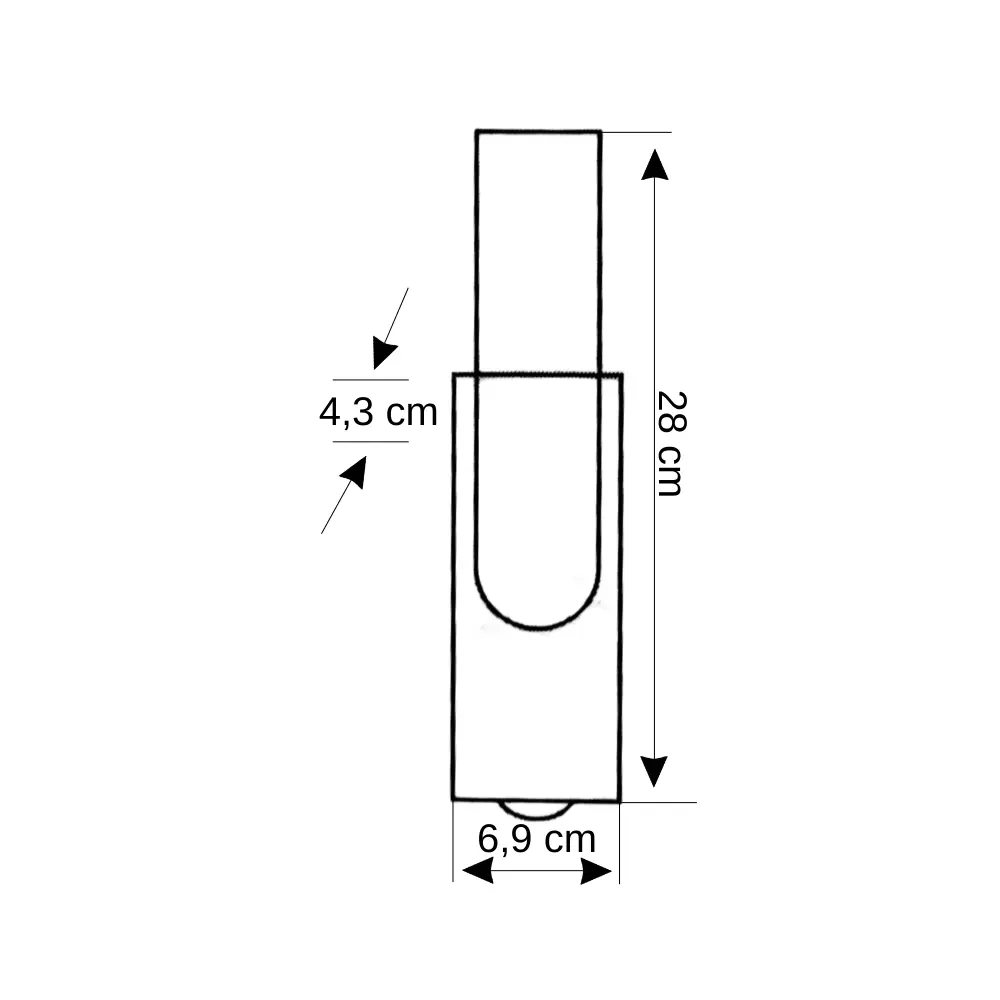 Cata 10W Hawai Bahçe Led Aplik Günışığı (3200K) CT-7067