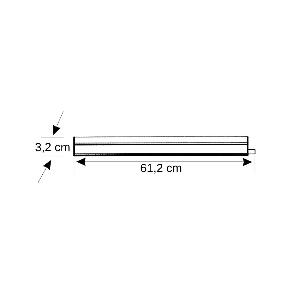 Cata 10W T5 Led Bant Armatürü 60cm CT-2467G (Günışığı)