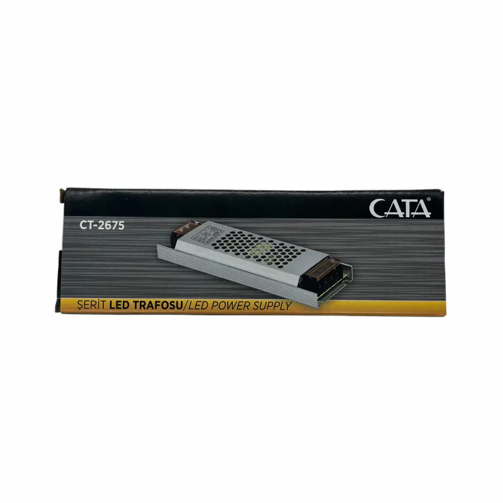 Cata 12,5A İç Mekan Süper Slim Led Trafosu 12V150W CT-2675