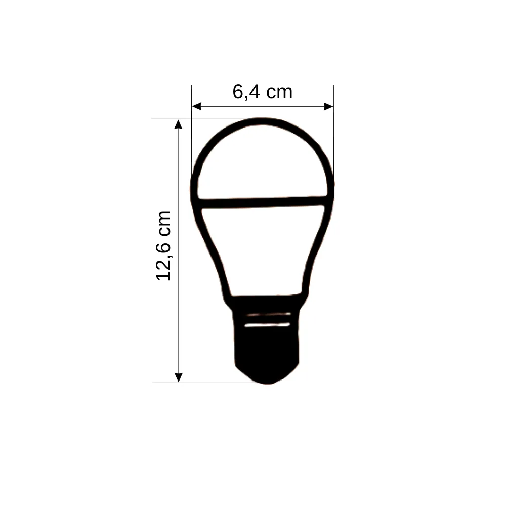 Cata 12W Dimlenebilir Led Ampul E-27 Duy 6500K (Beyaz) CT-4278