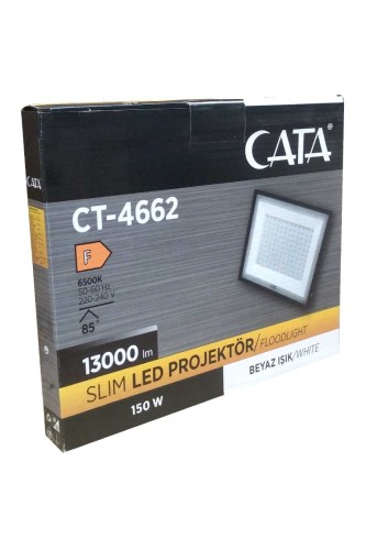 Cata 150W Platinium Led Projektör 6500K (Beyaz)CT-4662