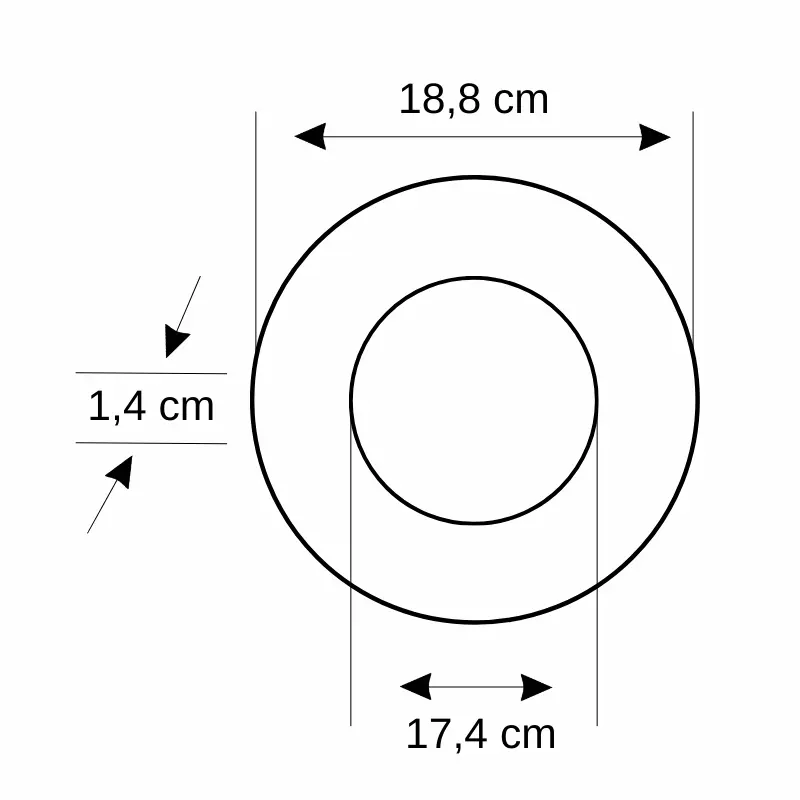 Cata 15W Sıvaaltı Panel Led 6500K (Beyaz) CT-5148B