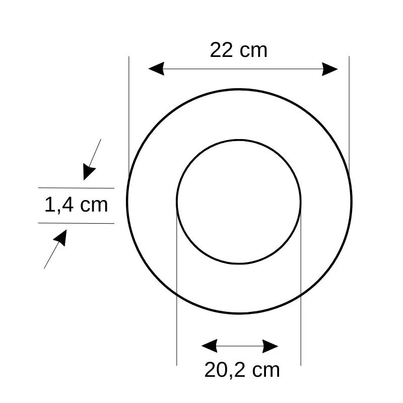 Cata 18W Sıvaaltı Panel Led 3000K (Günışığı) CT-5169G