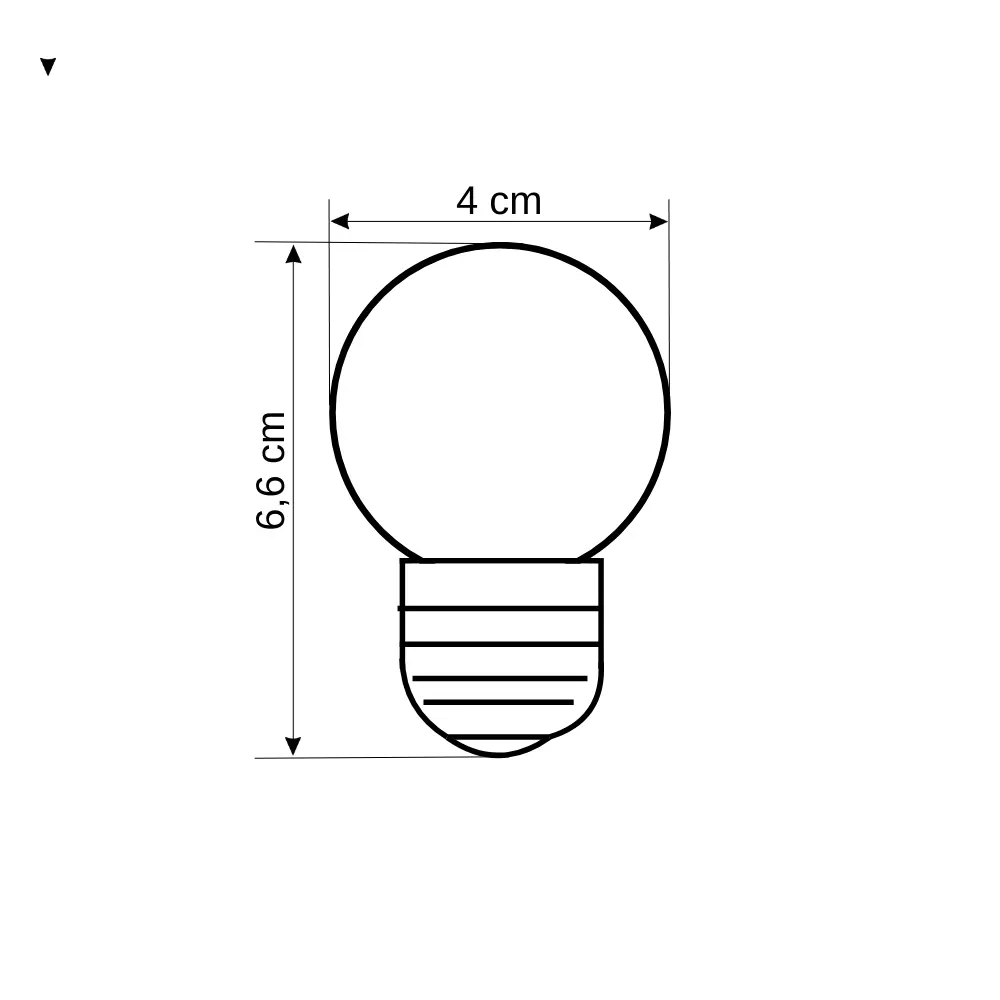 Cata 1W Ledli Top Gece Ampulü E27 Duy Kırmızı CT-4071K