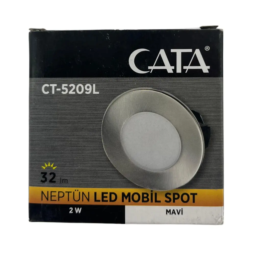 Cata 2W Neptün Mobil Ledli Koridor Armatürü Mavi CT-5209M