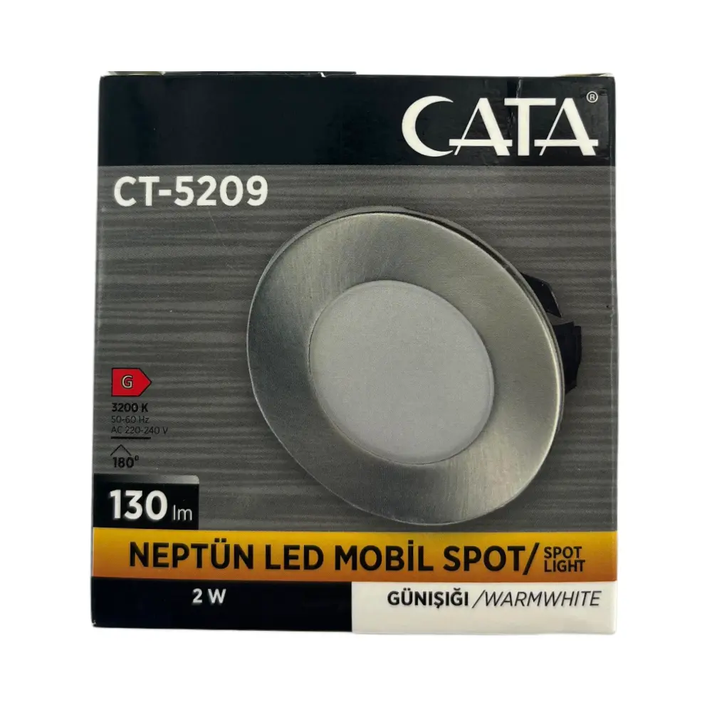 Cata 2W Neptün Mobil Ledli Koridor Armatürü Günışığı (3200K) CT-5209G