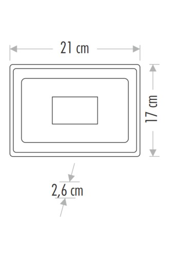 Cata 30W Platinium Led Projektör 6500K (Beyaz)CT-4657