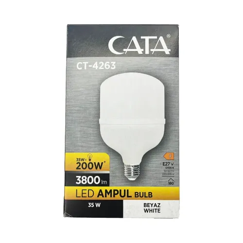 Cata 35W Torch Led Ampul E27 Duy 6500K (Beyaz) CT-4263B - 3