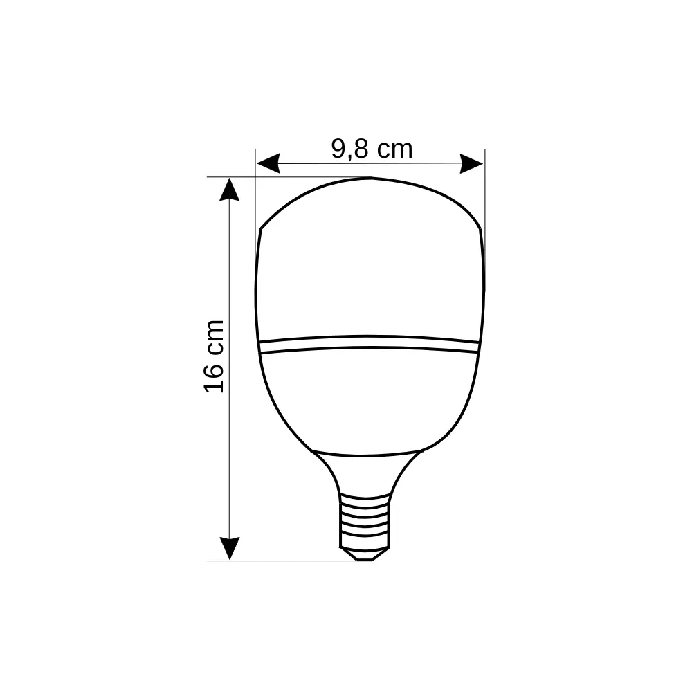 Cata 35W Torch Led Ampul E27 Duy 6500K (Beyaz) CT-4263B - 2