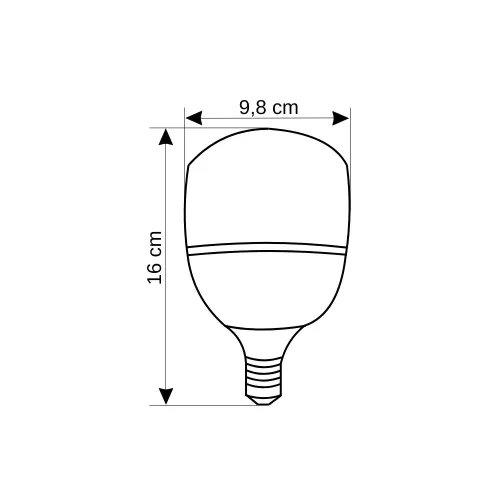 Cata 35W Torch Led Ampul E27 Duy 6500K (Beyaz) CT-4263B - 2