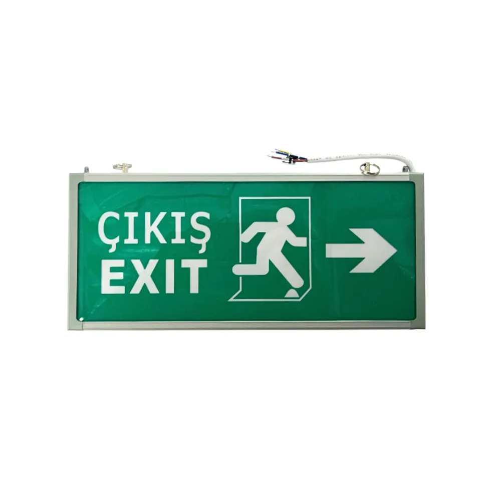 Cata 3W Acil Çıkış Exit Armatürü 3 Saat Şarjlı CT-9170