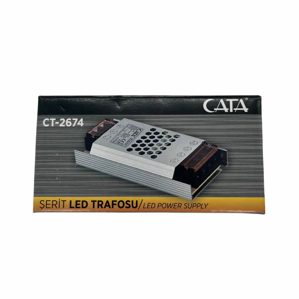 Cata 5A İç Mekan Süper Slim Led Trafosu 12V 60W CT-2674