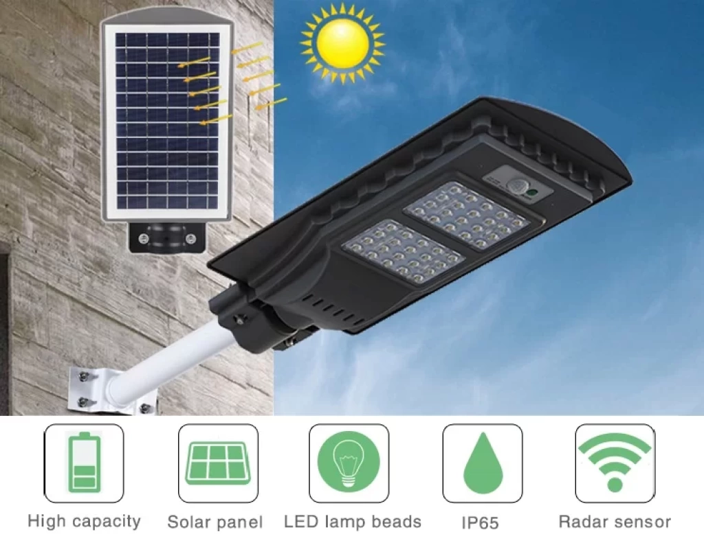 Cata 60w Solar Kumandalı Led Projektör 6500K (Beyaz) CT-4691