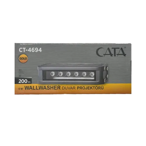 Cata 6W Duvar Boyama Wallwasher 20cm (Amber) CT-4694A - 5