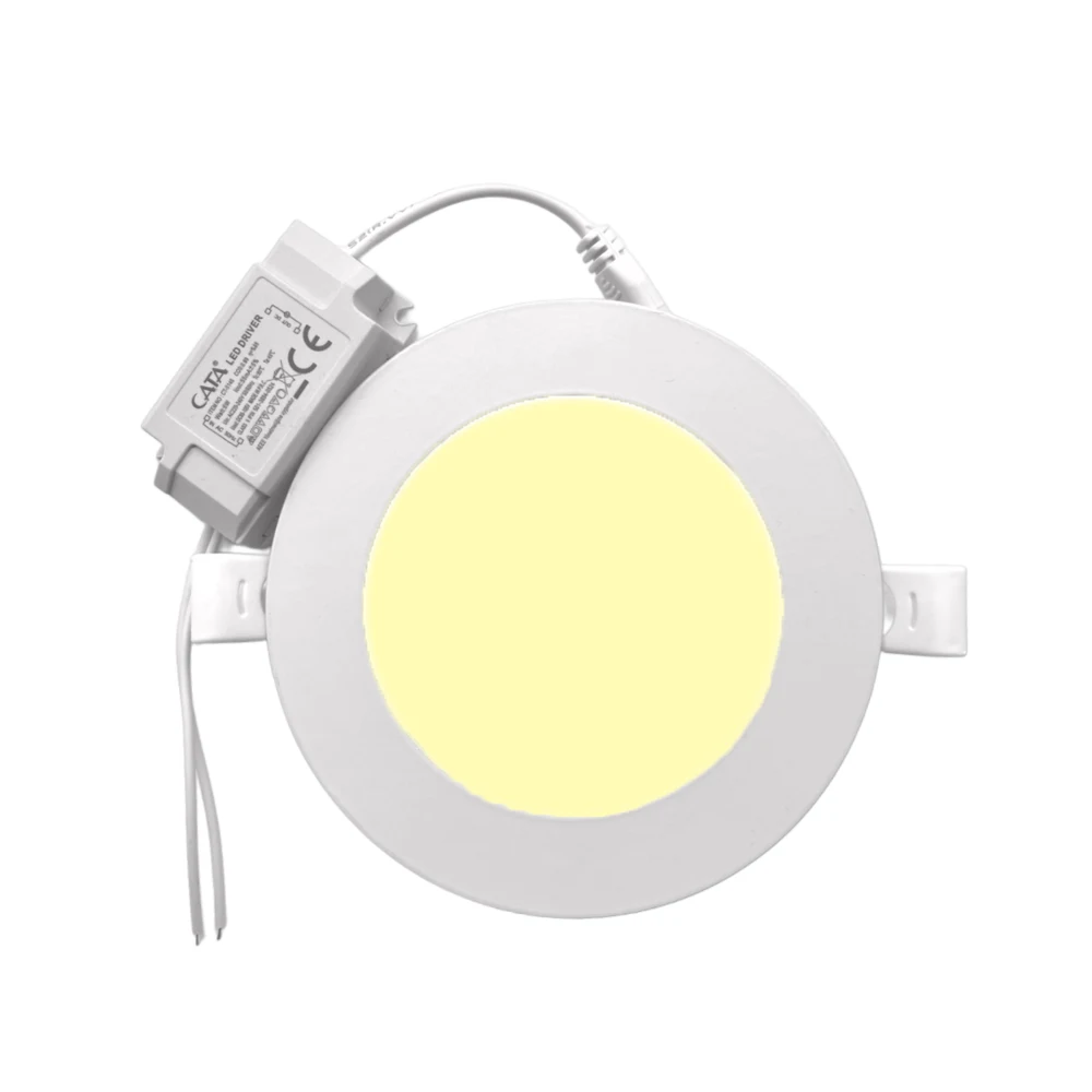 Cata 6W Sıvaaltı Yuvarlak Panel Led 3000K (Günışığı) CT-5145G