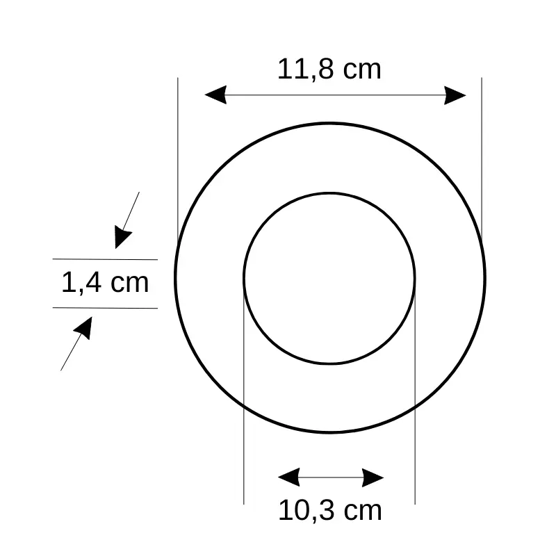 Cata 6W Sıvaaltı Panel Led 6500K (Beyaz) CT-5145B