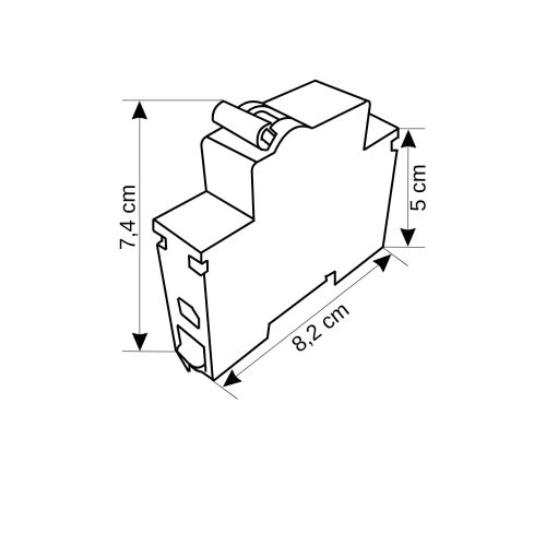 Cata B Tipi 1x16A 4,5 kA Otomatik Sigorta CT-9612 - 3