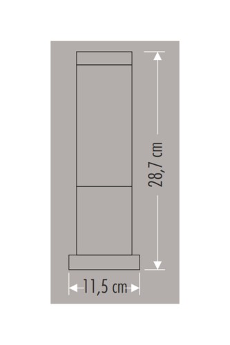 Cata Bahçe Armatürü E-27 Duylu CT-7012