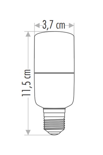 Cata 9W Led Ampul E-27 Duy (3000K)Günışığı CT-4091