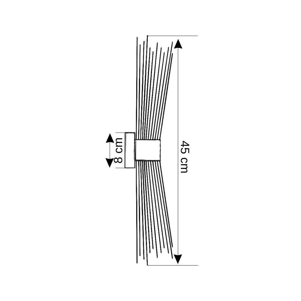 Cata Dekoratif Aplik (Siyah) CT-8350