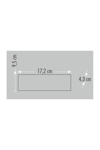 Cata Haiti Çift Yönlü Led Aplik Amber CT-8011A