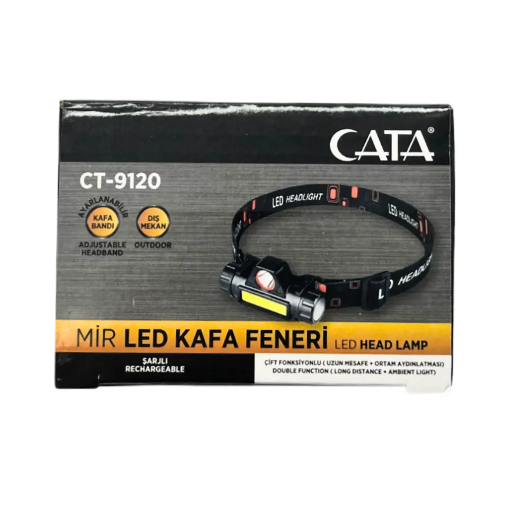 Cata Mir Led Kafa Feneri CT-9120