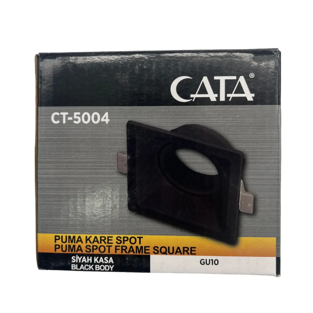 Cata Puma Kare Spot Siyah Kasa CT-5004