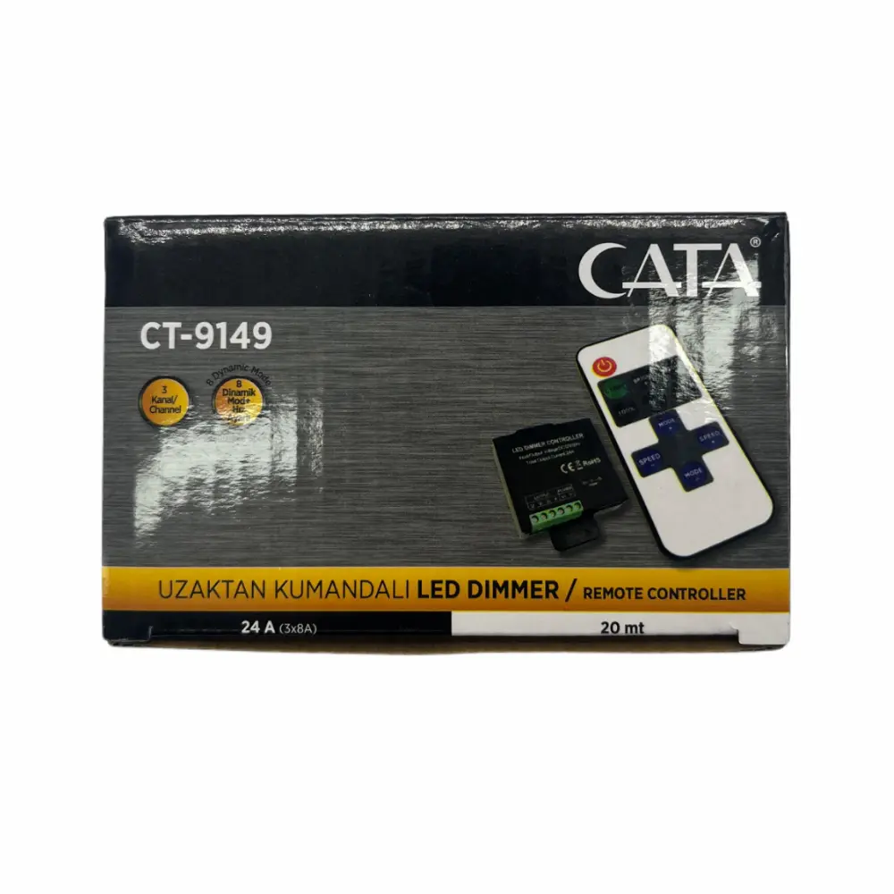 Cata Şerit Led Dimmer Kumandası CT-9149