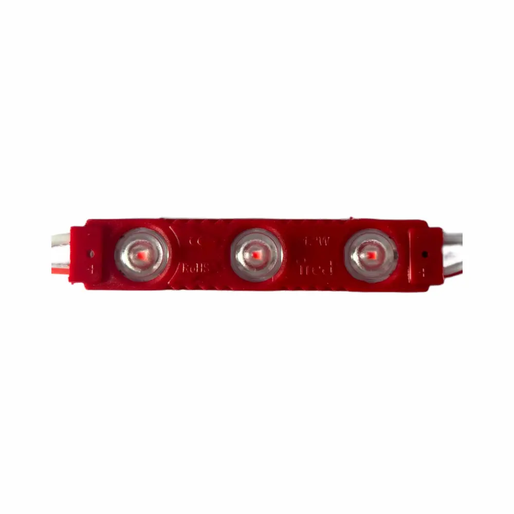 İled İç Mekan Modül Led Mercekli 12V/ 1,5W (Kırmızı)