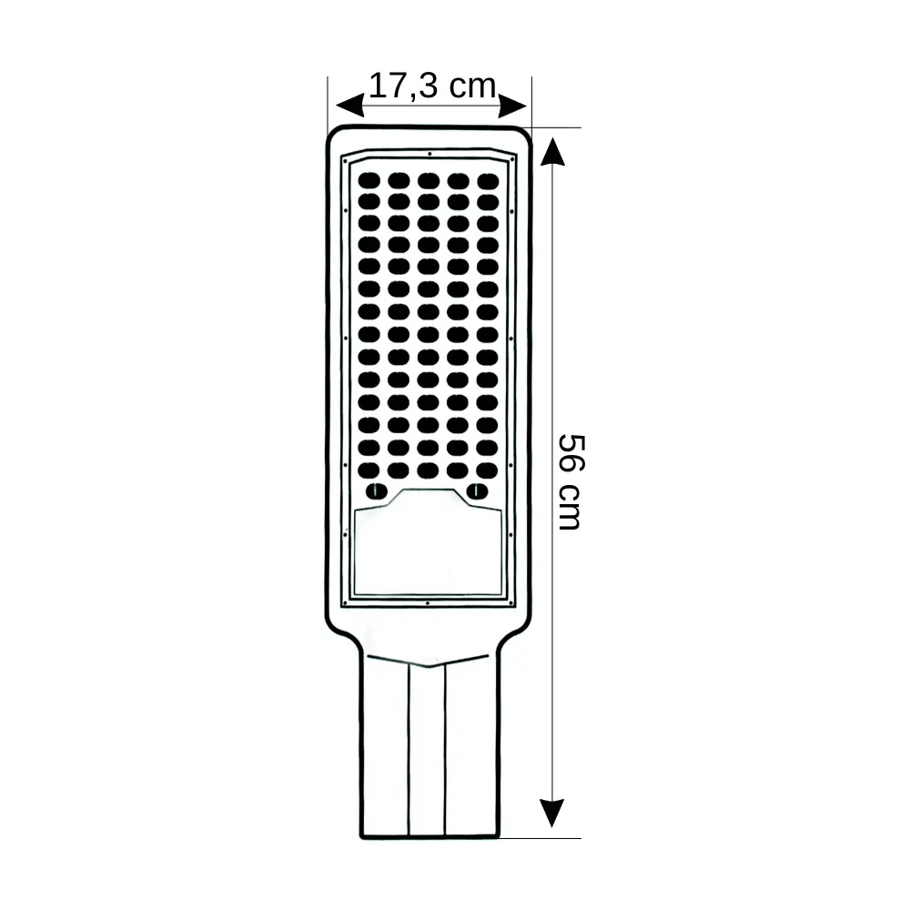 Noas 150W Ledli Sokak Armatürü 6500K (Beyaz) YL73-0150-Y