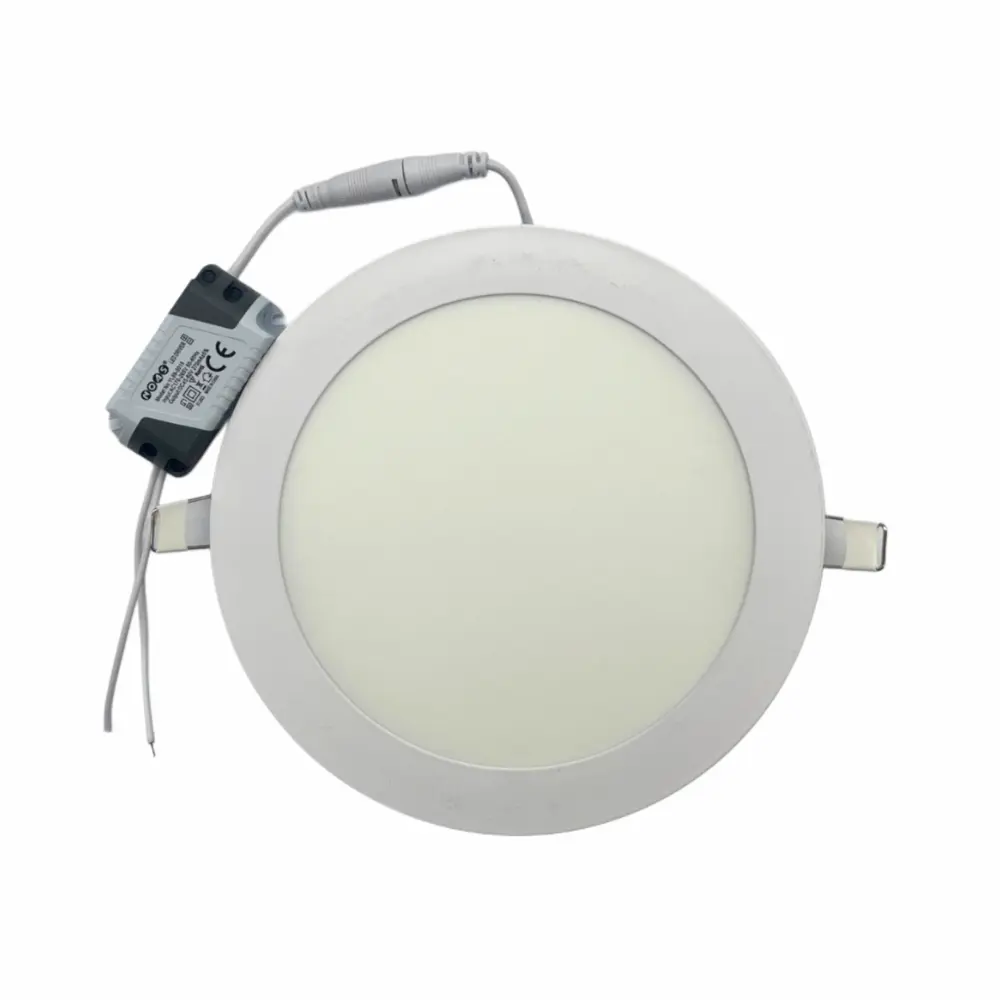 Noas 15W Sıvaaltı Yuvarlak Panel Led Armatür 6500K (Beyaz) YL10-1500