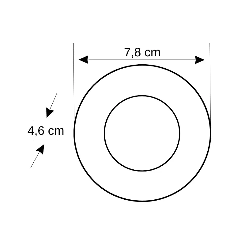 Noas 1,5W Yuvarlak Sensörlü Koridor Armatürü Beyaz (6500K) YL69-1411-B