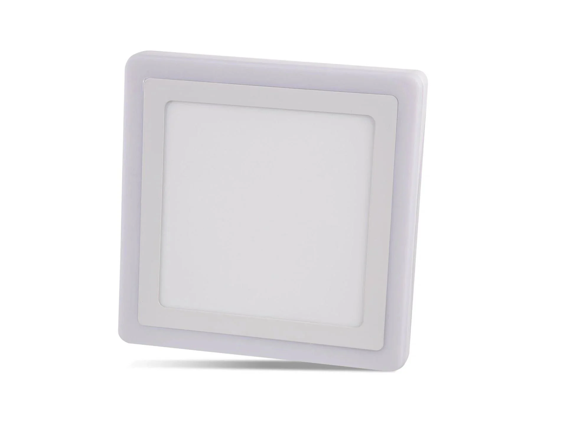 Noas 18+6W Sıvaüstü Kare Mavi+Beyaz 3 Fonk.Panel Led Armatü YL15-1800-R