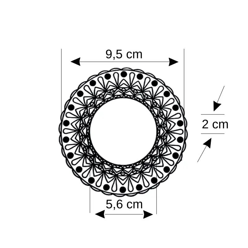 Noas Troya Kristal Cam Boş Kasa YL65-1727