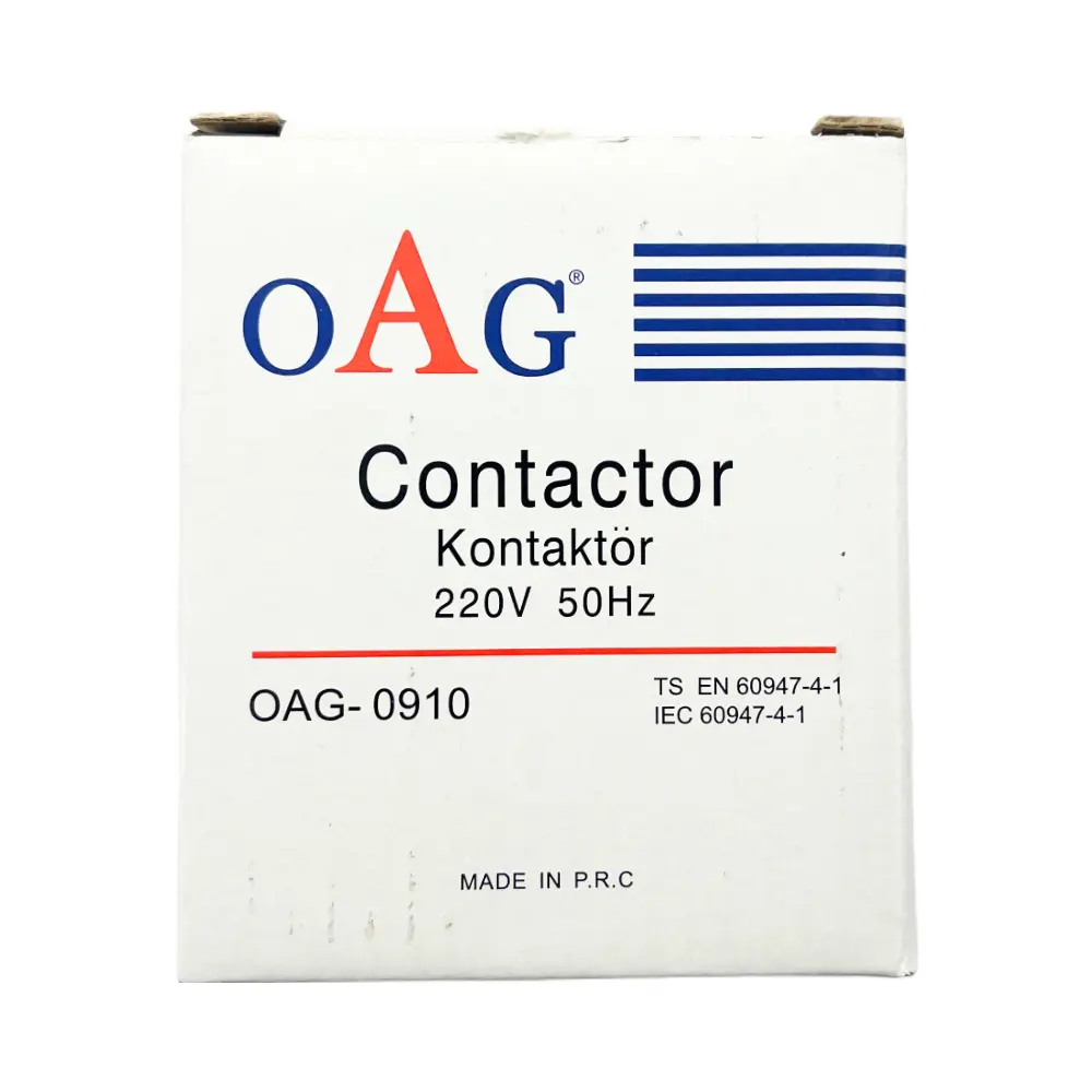 Oag 9A 4kW 1NA Güç Kontaktörü D0910