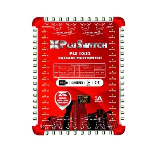 Pluswitch 10/32'li Tv Santrali Kaskatlı