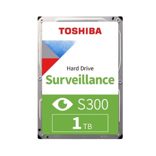 Toshiba 1TB 7/24 Güvenlik Harddisk 5400Rpm SATA 64MB HDWV110UZSVA