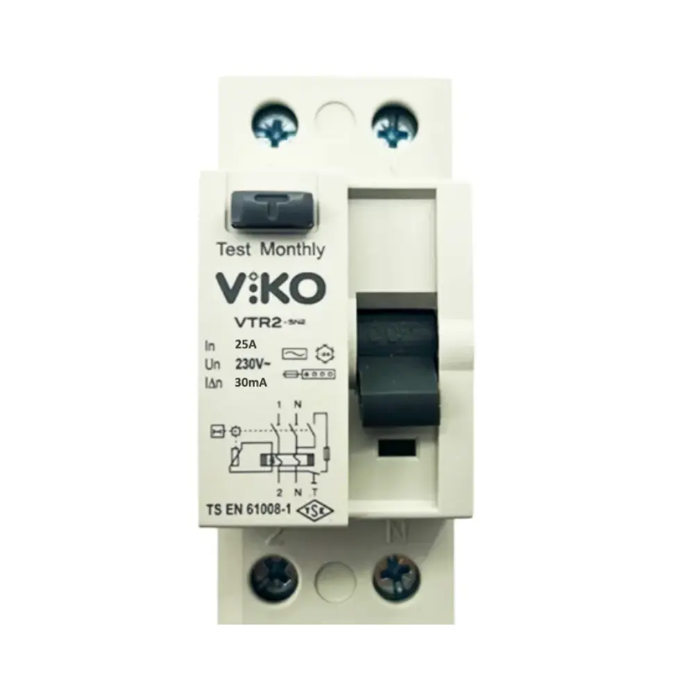 Viko 2x25A 30mA Kaçak Akım Rölesi VTR2-2530