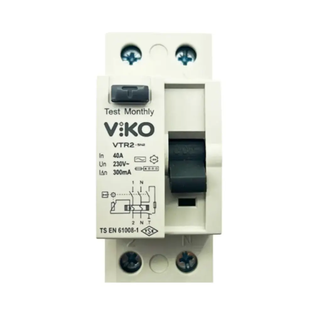 Viko 2x40A 300mA Kaçak Akım Rölesi VTR2-40300