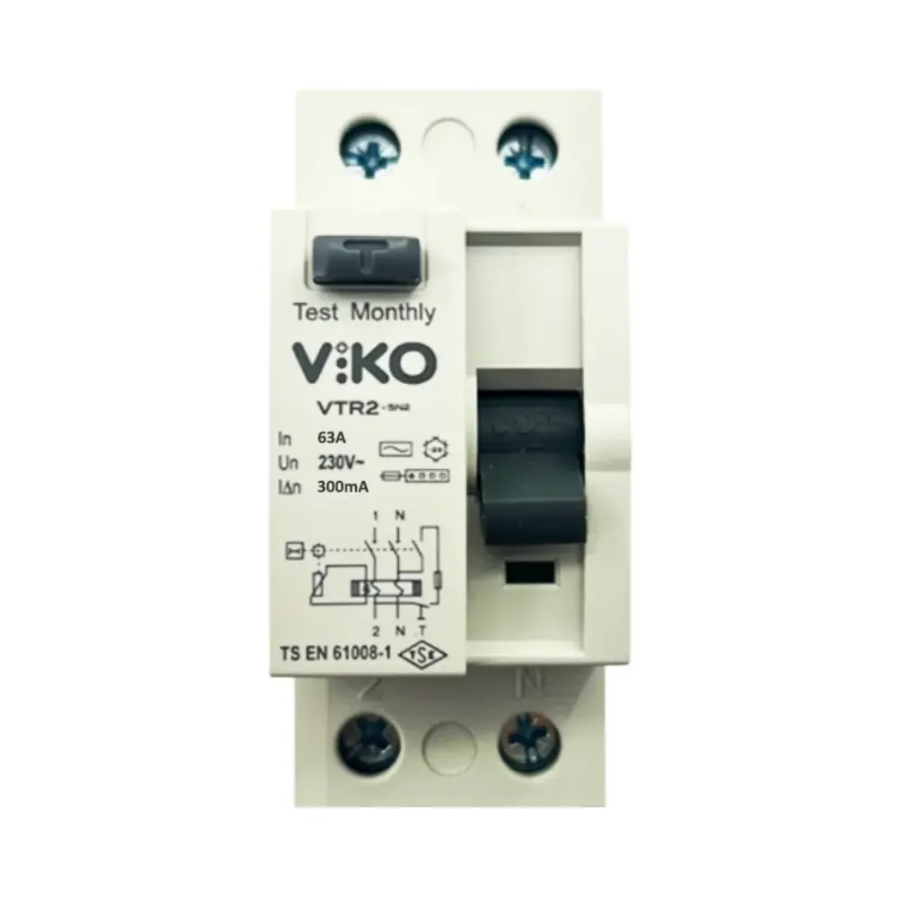 Viko 2x63A 300mA Kaçak Akım Rölesi VTR2-63300