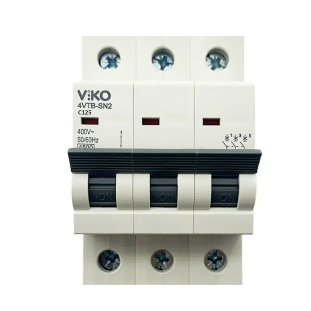 Viko C Tipi 3x125A 3kA Otomatik Sigorta 3VTB-3C125