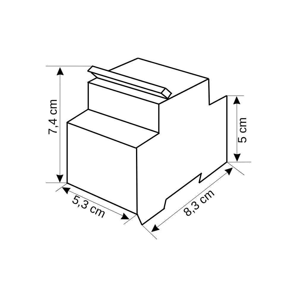 Viko C Tipi 3x125A 3kA Otomatik Sigorta 3VTB-3C125