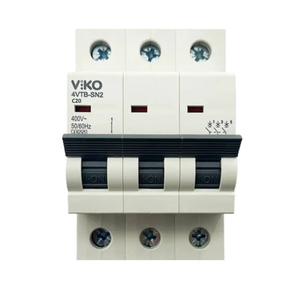 Viko C Tipi 3x20A 3kA Otomatik Sigorta 3VTB-3C20