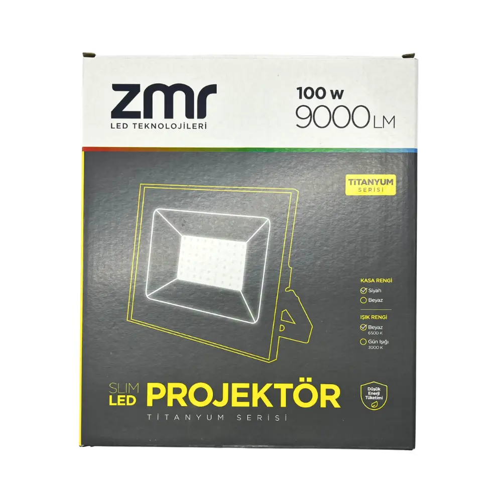 Zmr 100W Smd Led Projektör 6500K (Beyaz)