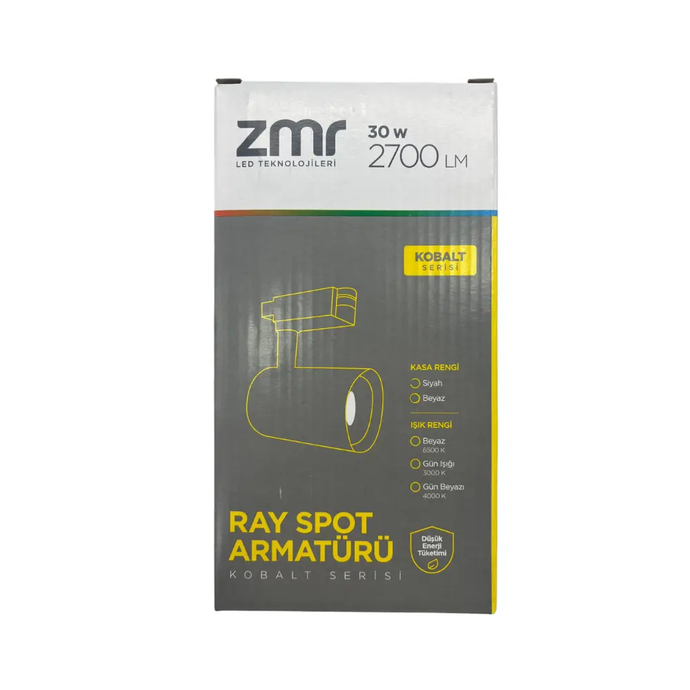 Zmr 30W Ray Spot Beyaz Kasa 6500K (Beyaz)