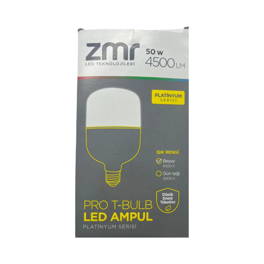 Zmr 50W Torch Jumbo Led Ampul E27 Duy 6500K (Beyaz)