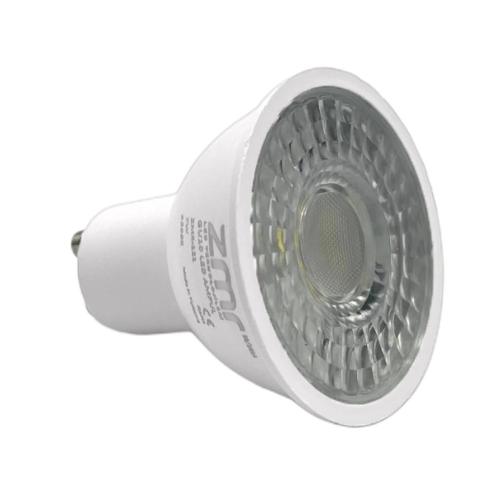 Zmr 7W Led Çanak Ampul Mercekli GU10 Duy 6500K (Beyaz)